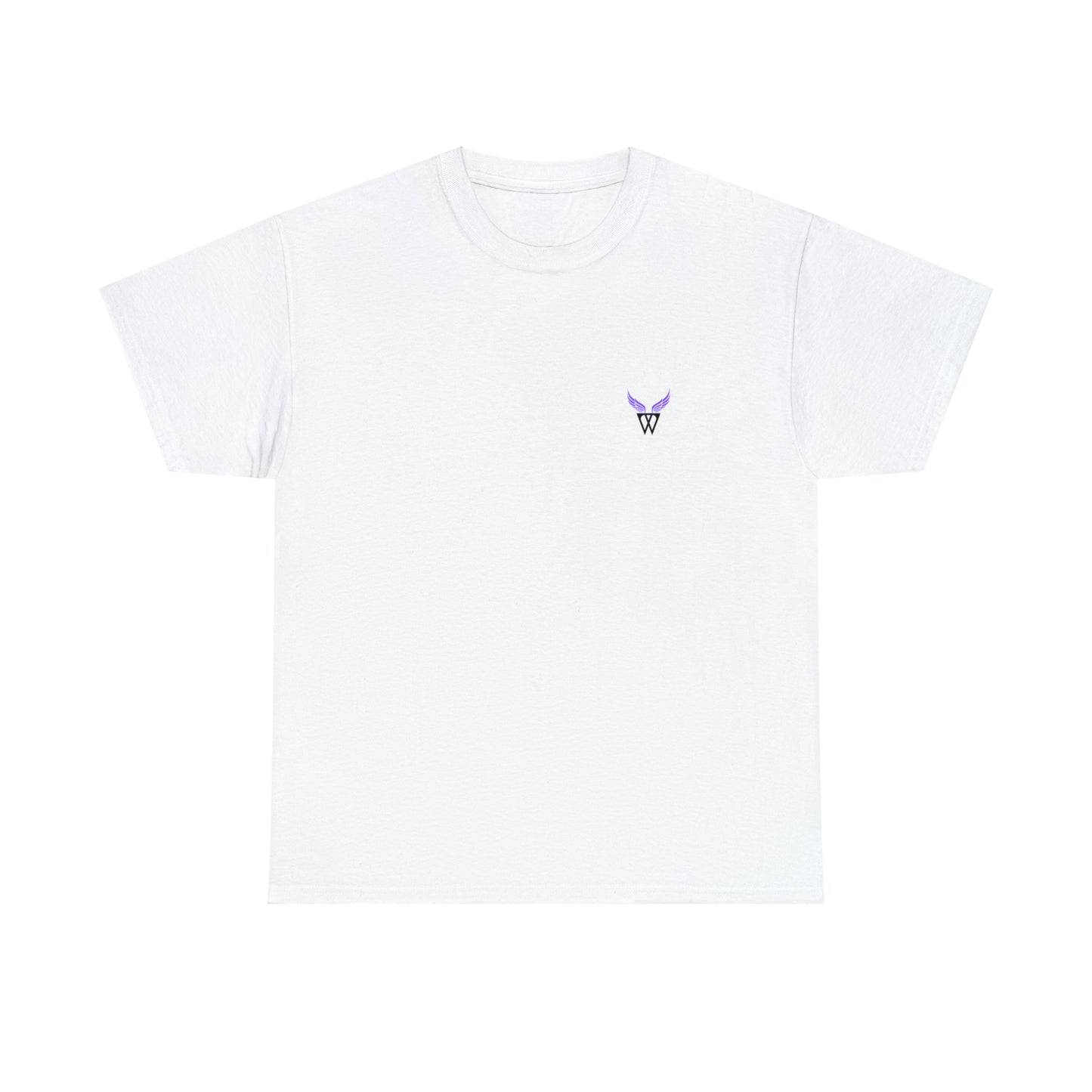 Augmented Reality T-shirt for adults with QR code that displays digital FAIRY wings when pointed with the camera New Trend in Digital Fashion
