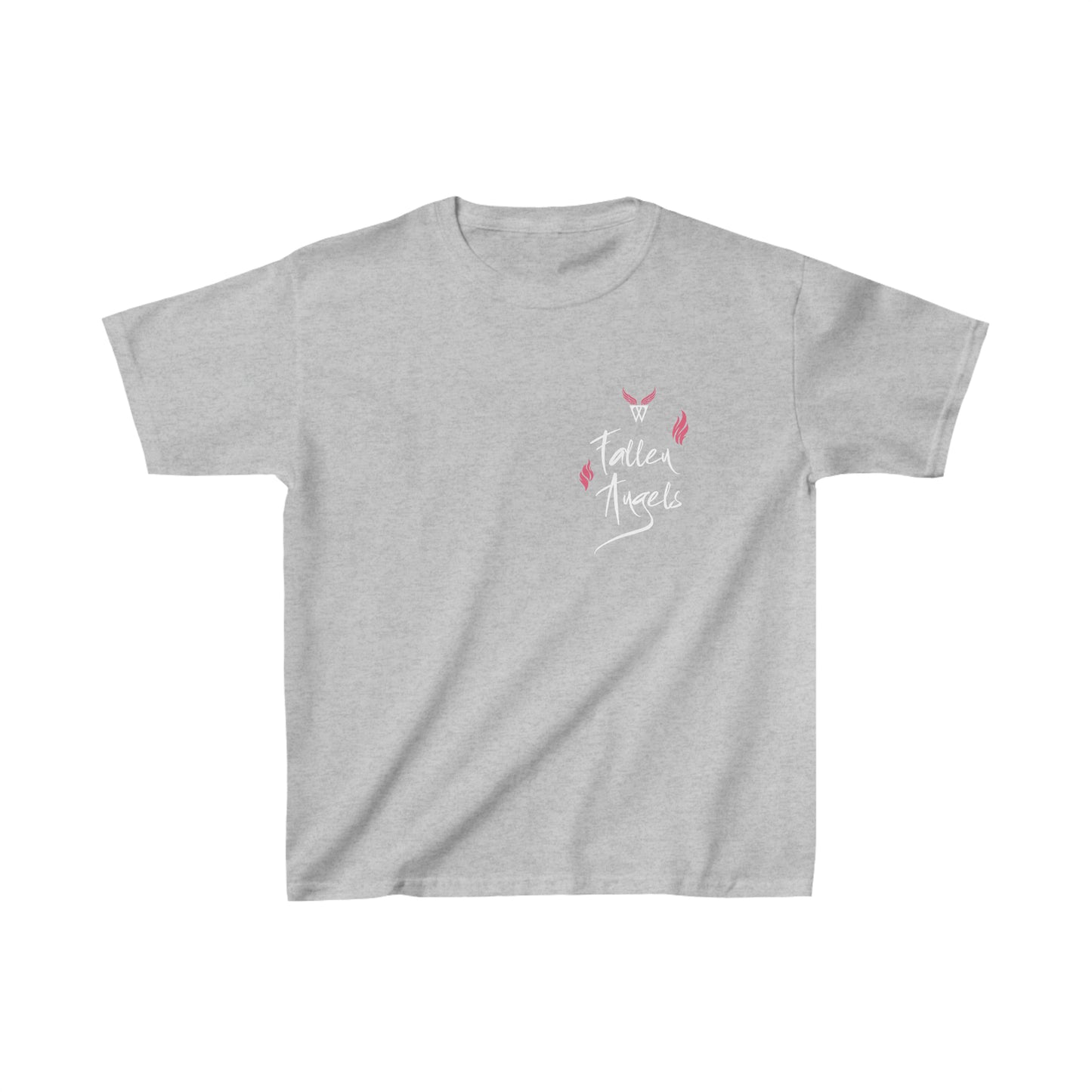 PHOENIX Kids T-shirt with Wings in Augmented Reality QR code that displays digital wings when pointed with the camera