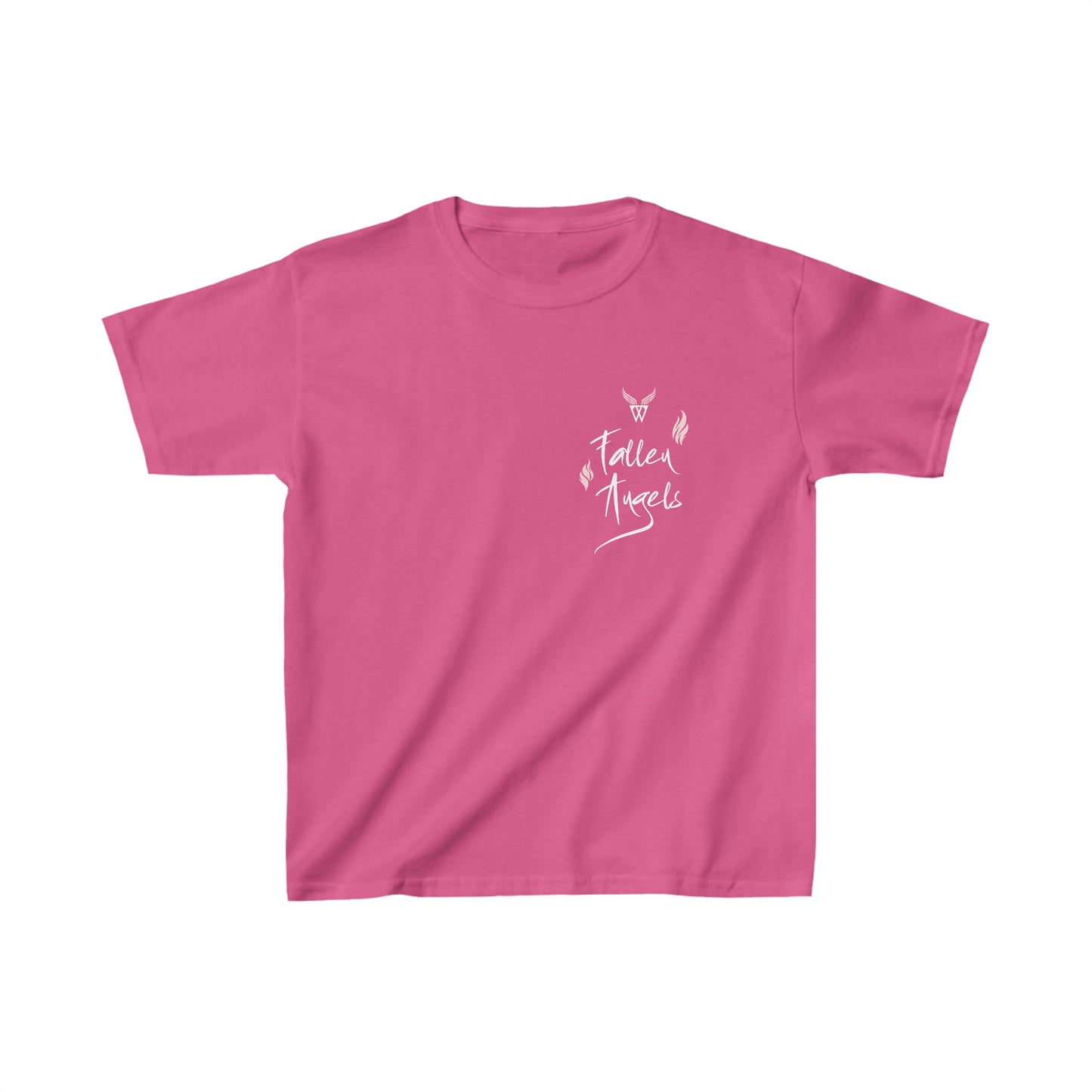 PHOENIX Kids T-shirt with Wings in Augmented Reality QR code that displays digital wings when pointed with the camera