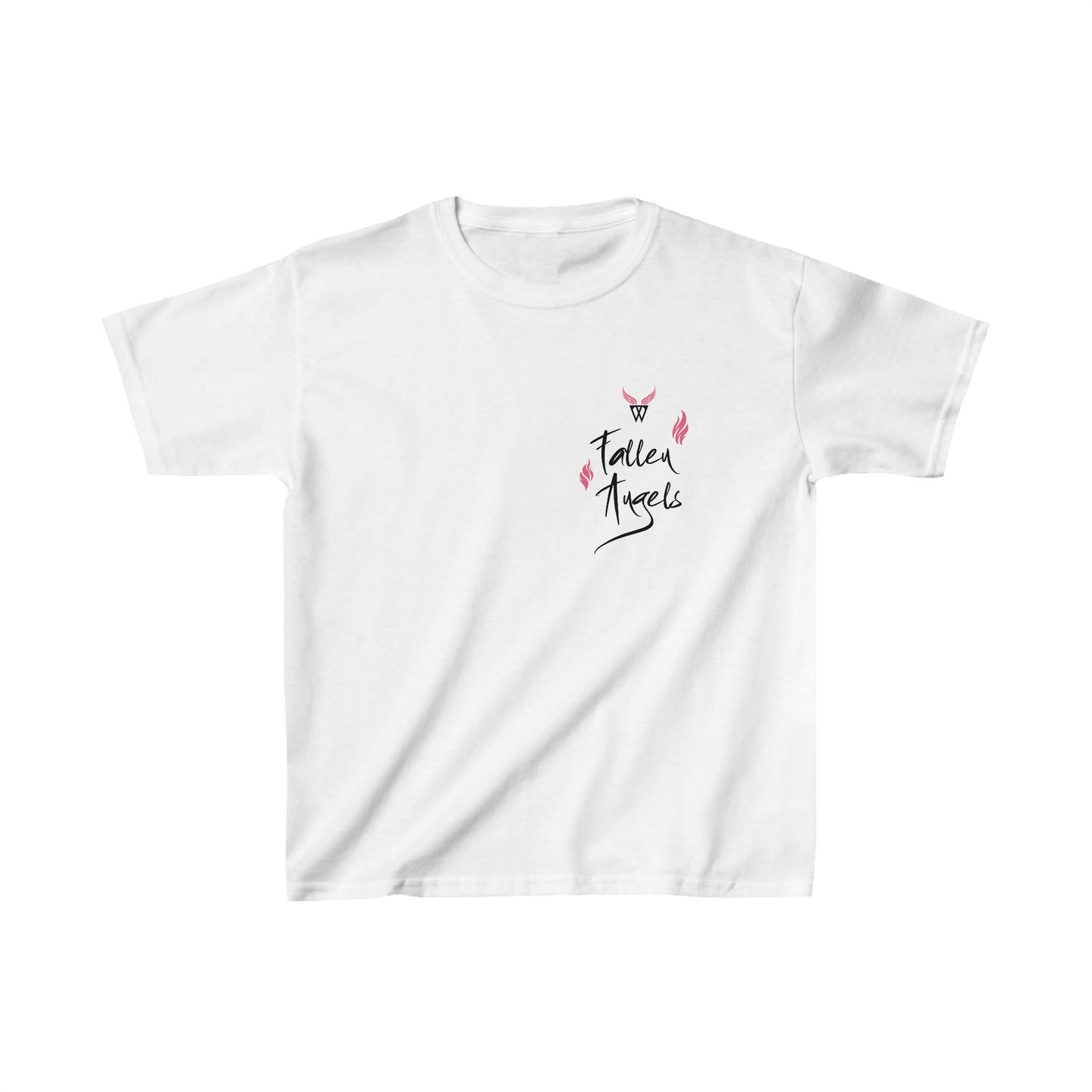PHOENIX Kids T-shirt with Wings in Augmented Reality QR code that displays digital wings when pointed with the camera