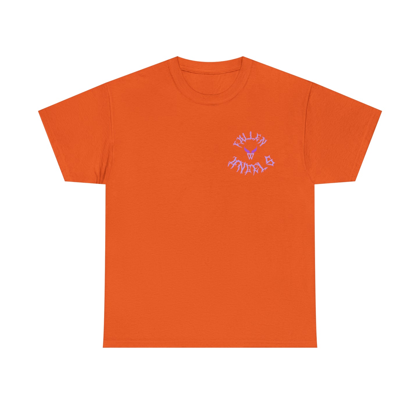 Augmented Reality T-shirt with wings for adults with QR code that displays digital DEMON wings when pointed with the camera New Trend in Digital Fashion