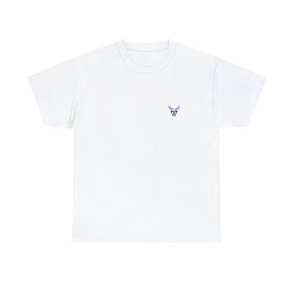 Augmented Reality T-shirt for adults with QR code that displays digital FAIRY wings when pointed with the camera New Trend in Digital Fashion