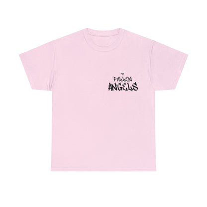 Augmented Reality T-shirt for adults with QR code that displays digital ROBOT wings when pointed with the camera New Trend in Digital Fashion