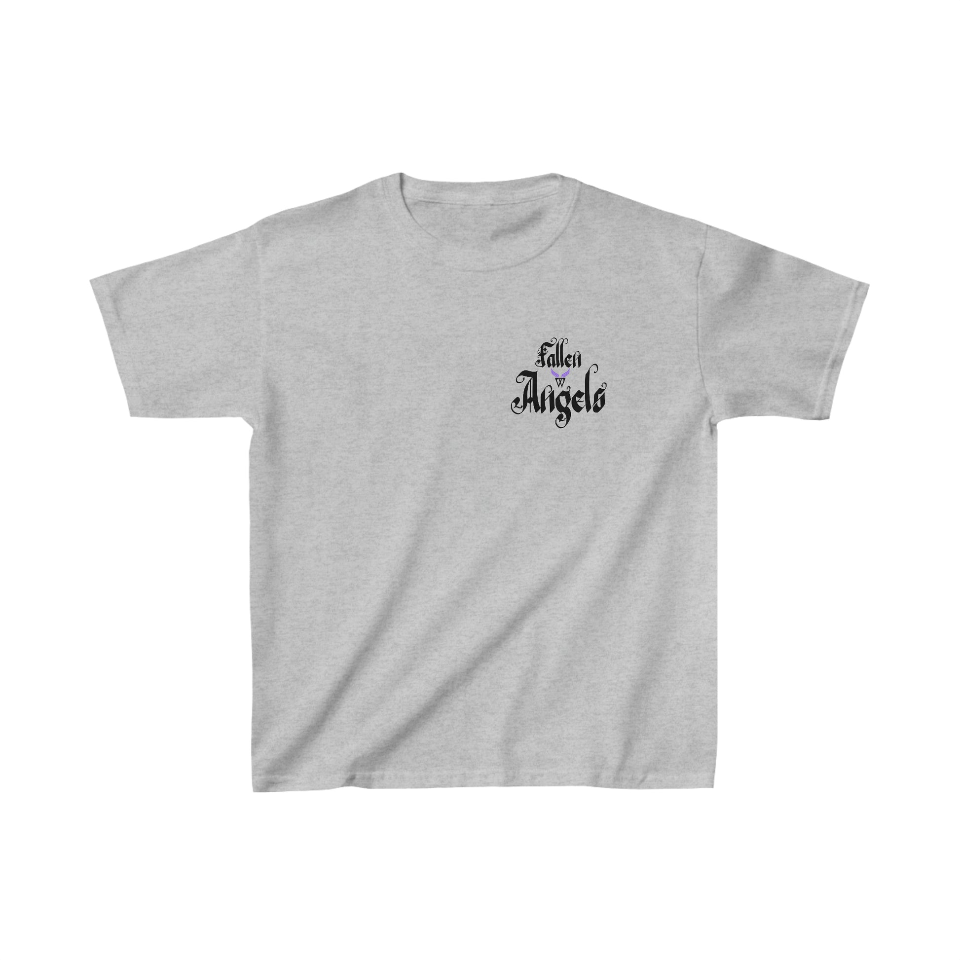 FAIRY Kids T-shirt with Wings in Augmented Reality QR code that displays digital wings when pointed with the camera