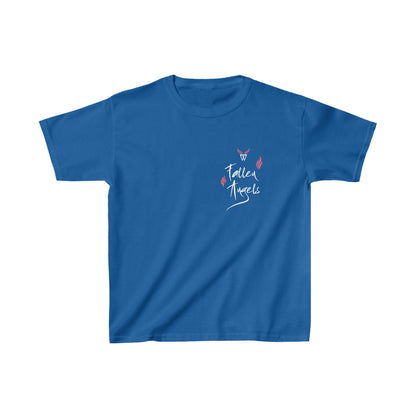 PHOENIX Kids T-shirt with Wings in Augmented Reality QR code that displays digital wings when pointed with the camera