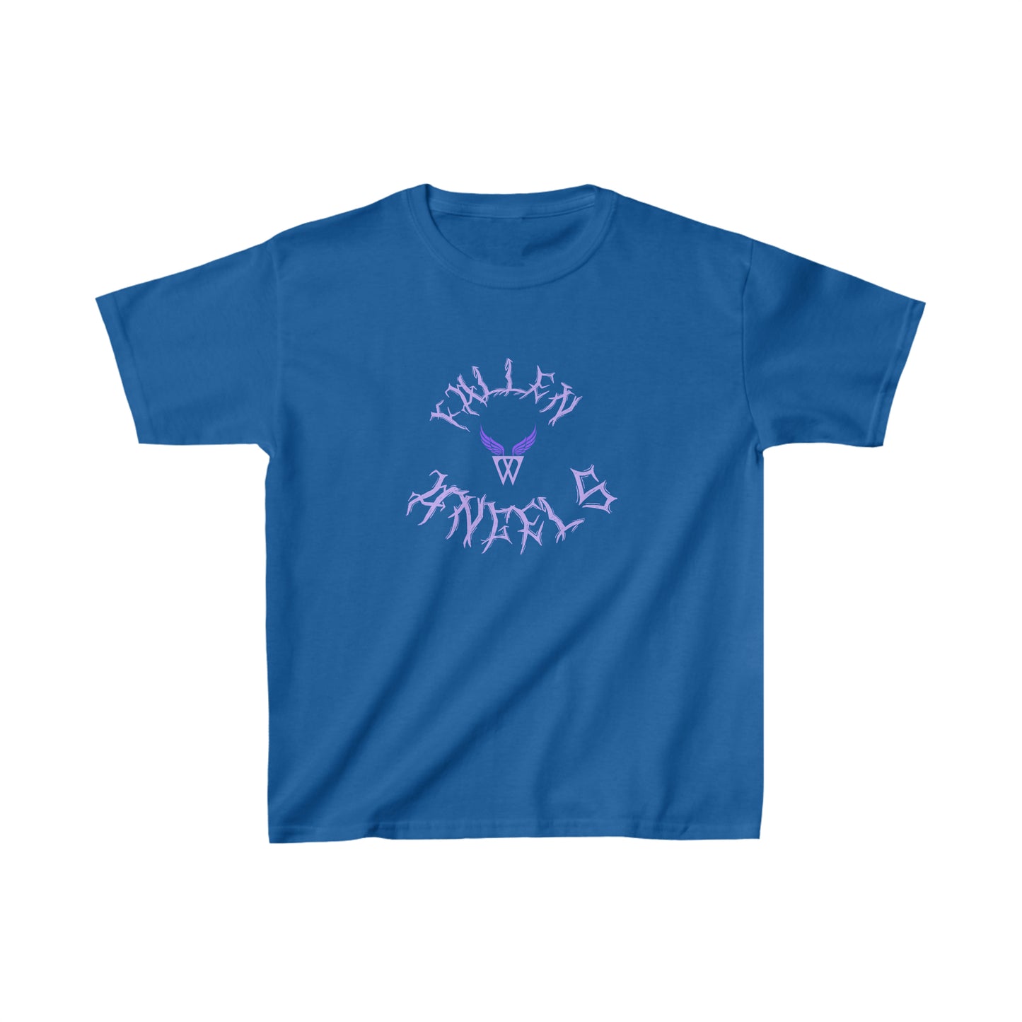 DRAGON Kids T-shirt with Wings in Augmented Reality QR code that displays digital wings when pointed with the camera