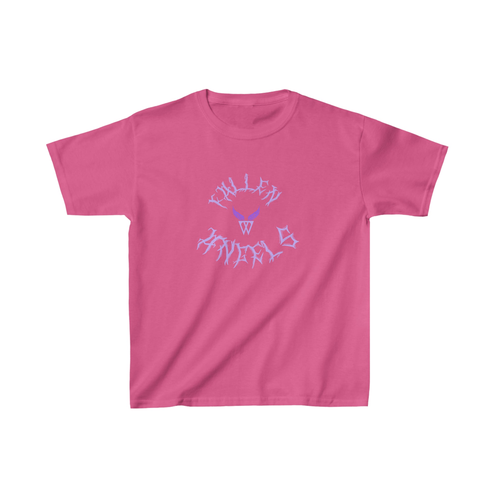 DRAGON Kids T-shirt with Wings in Augmented Reality QR code that displays digital wings when pointed with the camera
