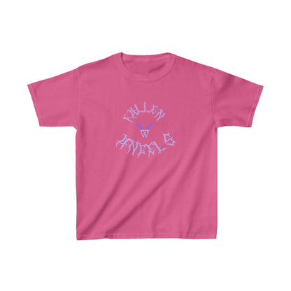 DRAGON Kids T-shirt with Wings in Augmented Reality QR code that displays digital wings when pointed with the camera