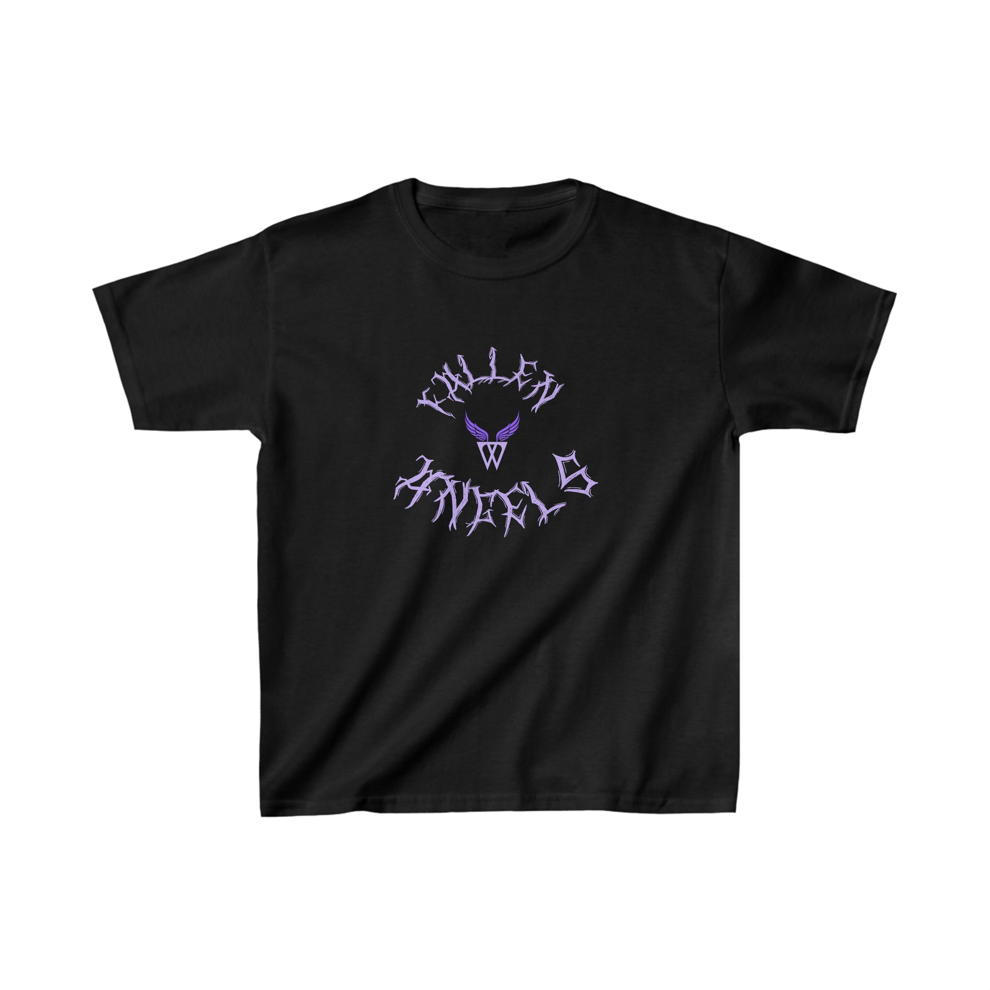DRAGON Kids T-shirt with Wings in Augmented Reality QR code that displays digital wings when pointed with the camera