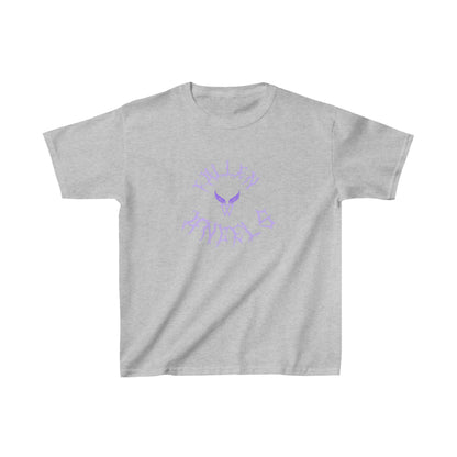 DRAGON Kids T-shirt with Wings in Augmented Reality QR code that displays digital wings when pointed with the camera