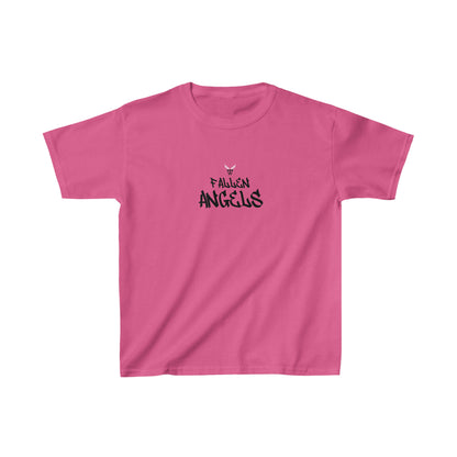 ROBOT Kids T-shirt with Wings in Augmented Reality QR code that displays digital wings when pointed with the camera