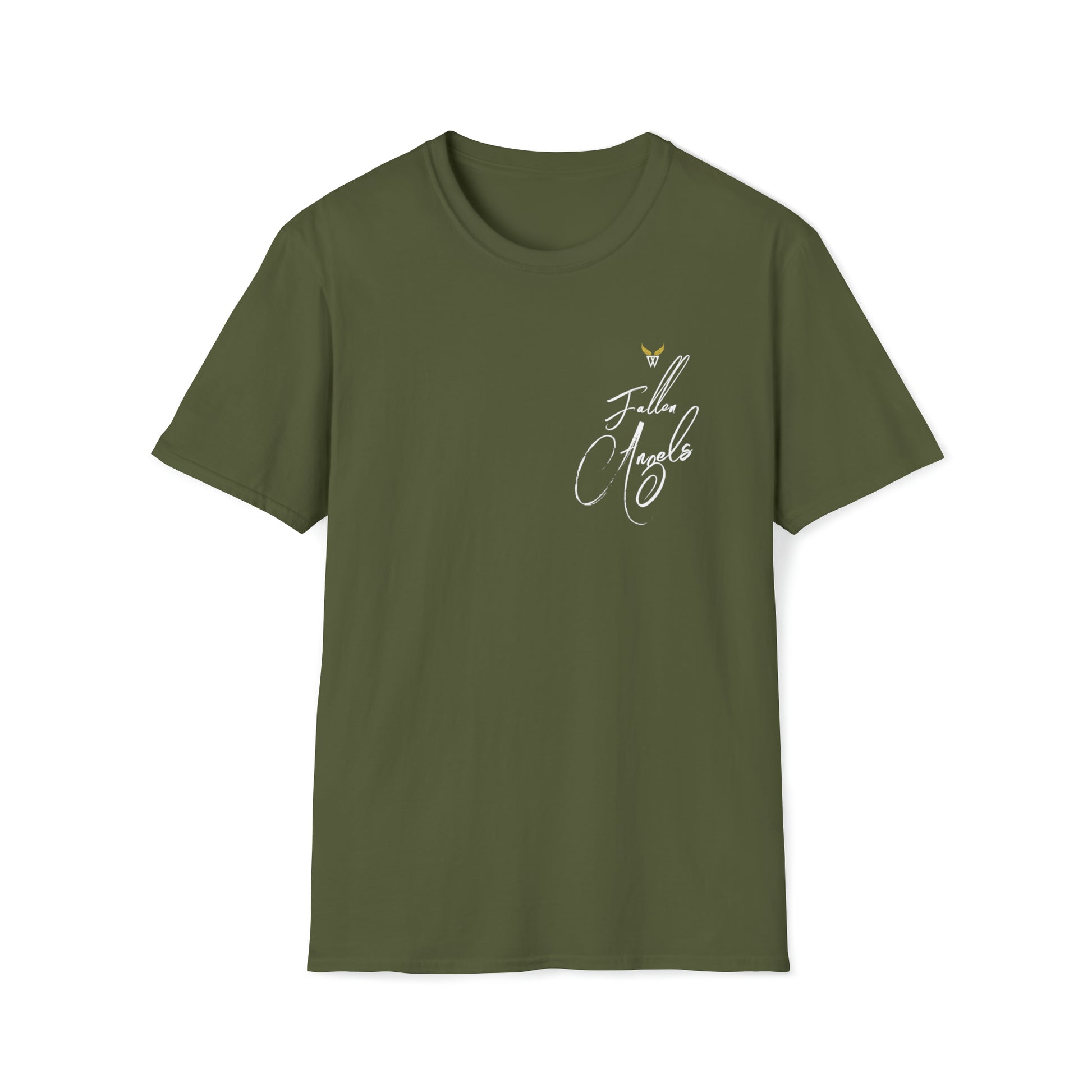 Augmented Reality T-shirt for adults with QR code that displays digital ANGEL wings when pointed with the camera New Trend in Digital Fashion