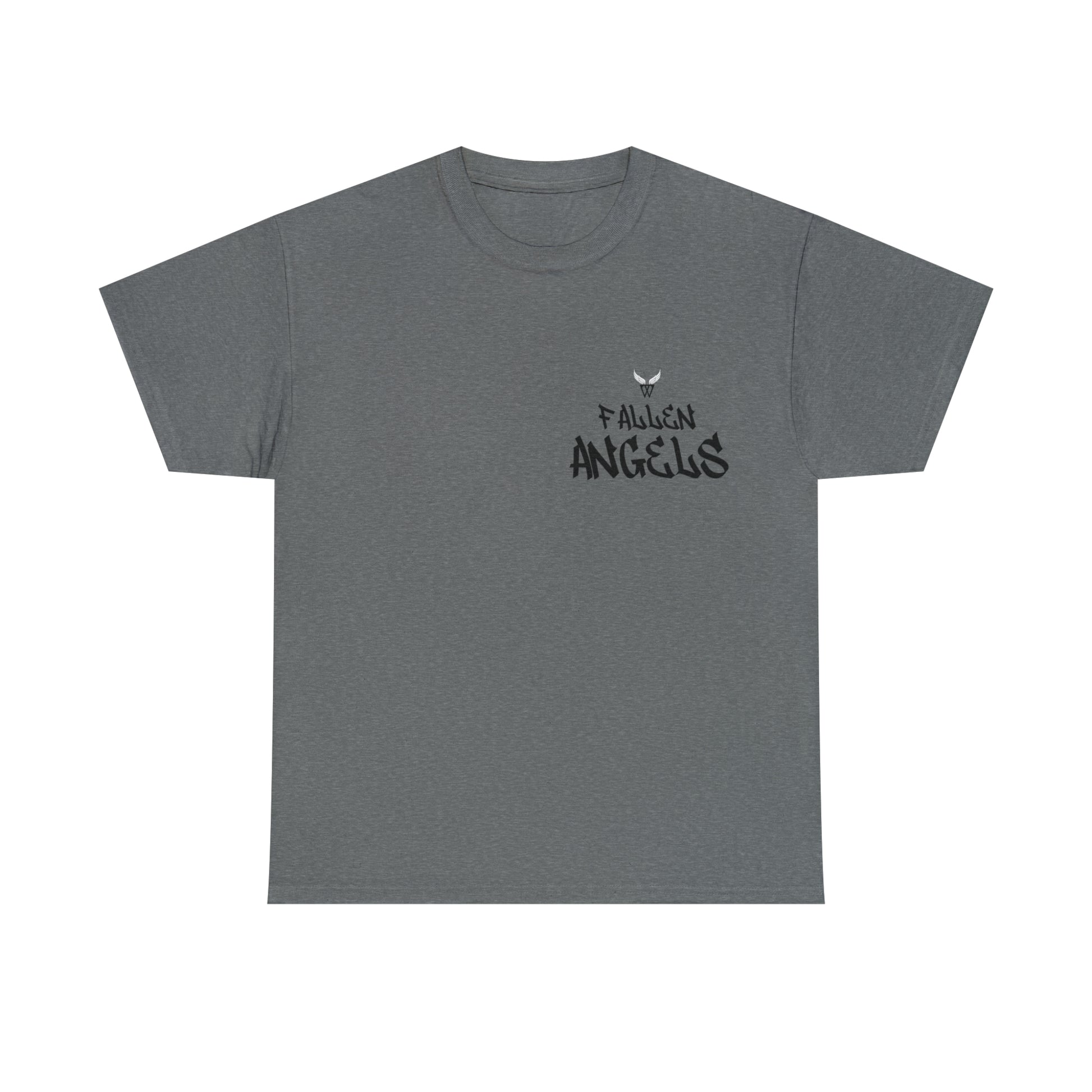 Augmented Reality T-shirt for adults with QR code that displays digital ROBOT wings when pointed with the camera New Trend in Digital Fashion