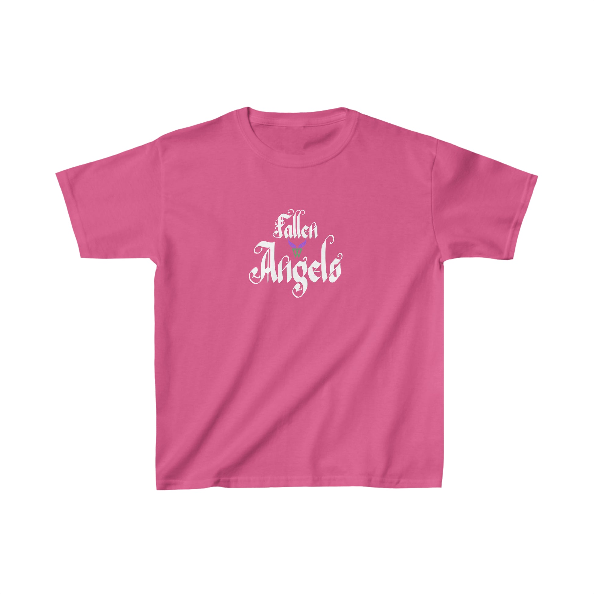 FAIRY Kids T-shirt with Wings in Augmented Reality QR code that displays digital wings when pointed with the camera