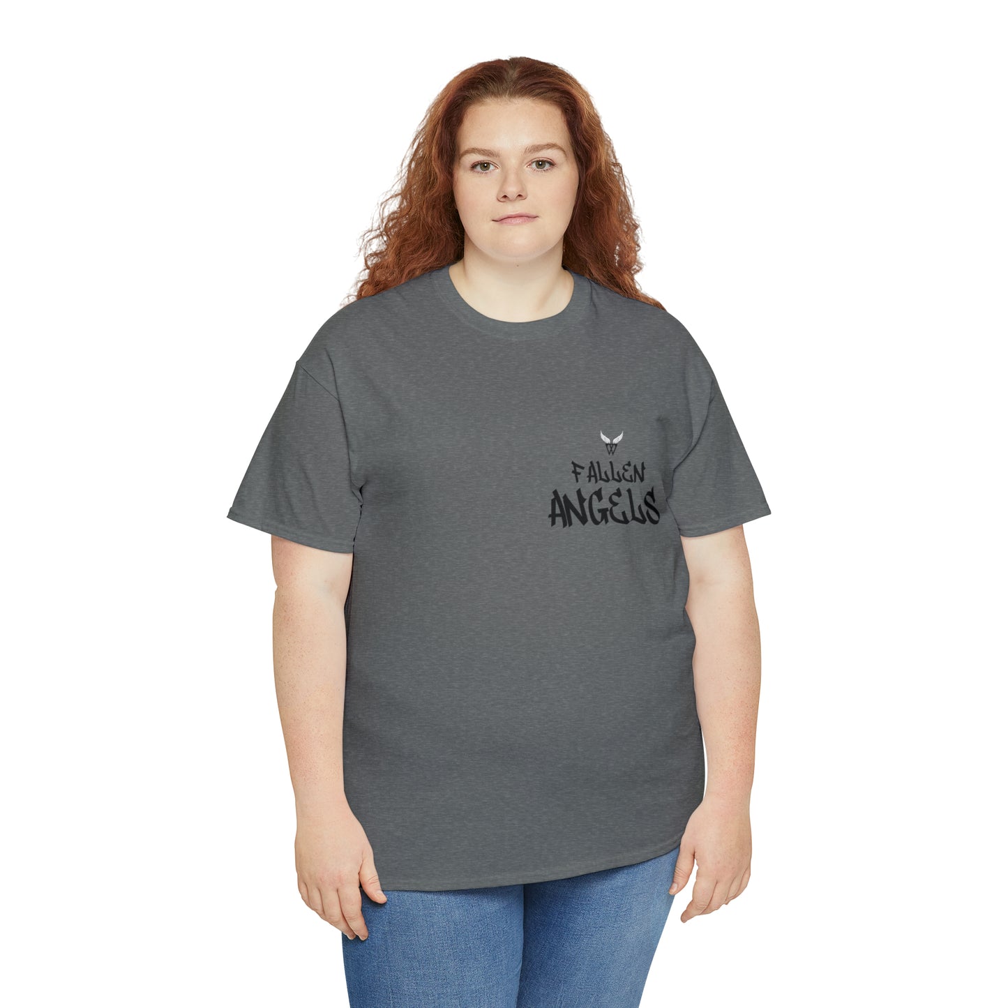 AR T-shirt for adults with QR code that displays digital wings when pointed with the camera New Trend in Digital Fashion