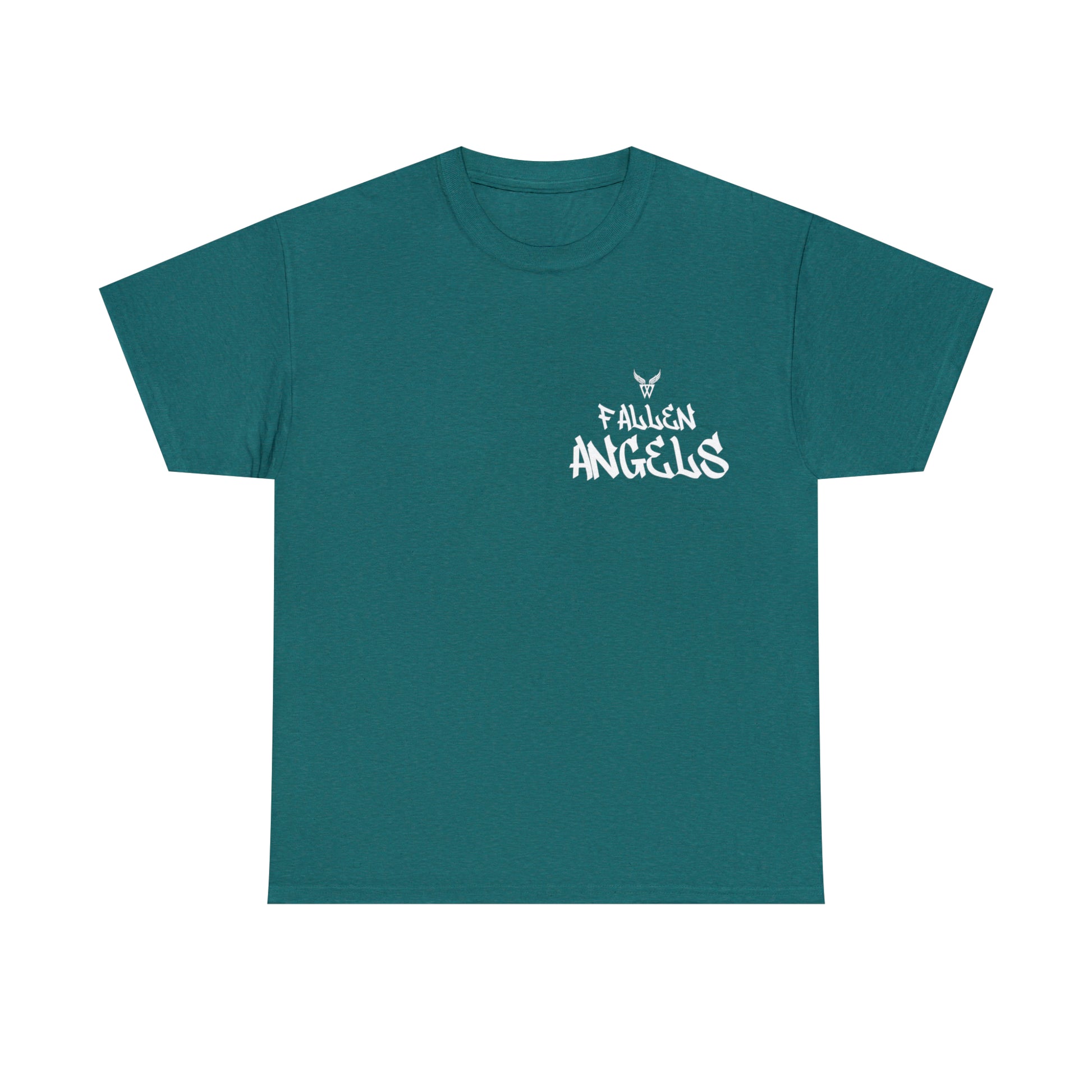 Augmented Reality T-shirt for adults with QR code that displays digital ROBOT wings when pointed with the camera New Trend in Digital Fashion