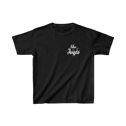 FAIRY Kids T-shirt with Wings in Augmented Reality QR code that displays digital wings when pointed with the camera