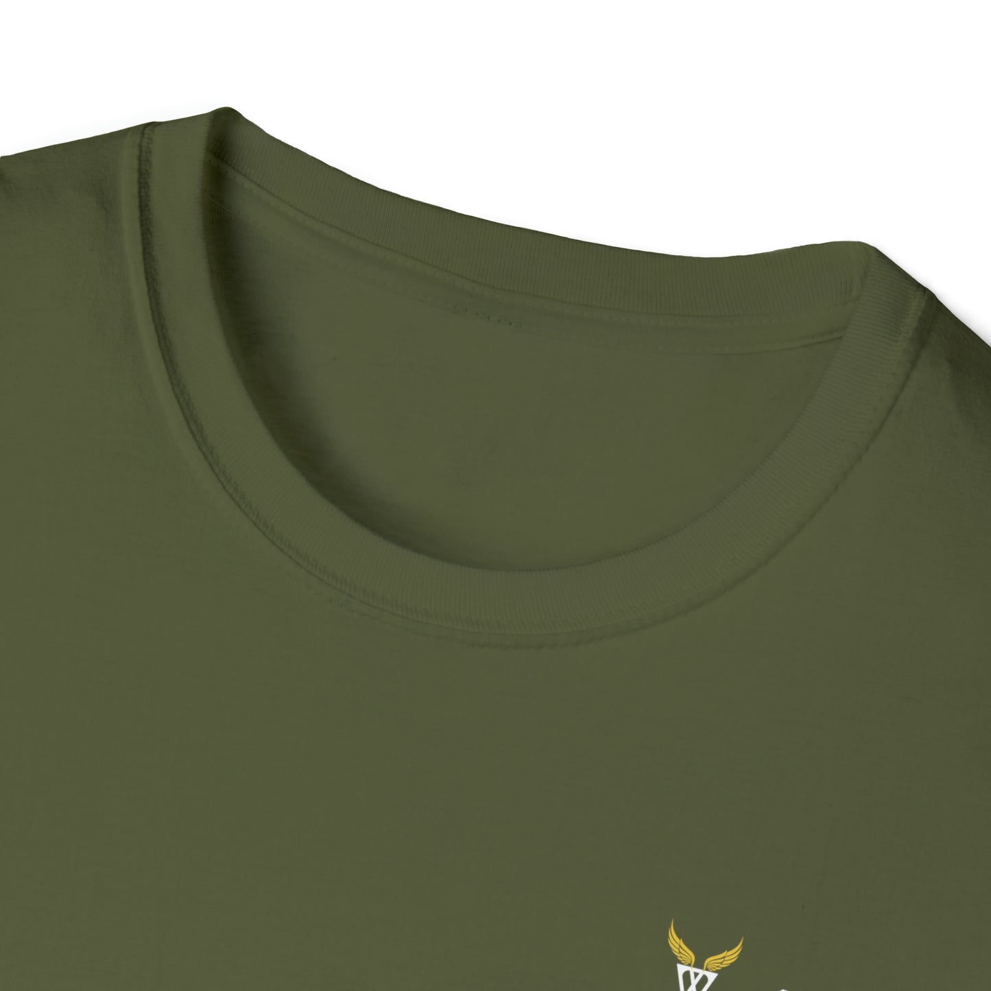 Augmented Reality T-shirt for adults with QR code that displays digital ANGEL wings when pointed with the camera New Trend in Digital Fashion