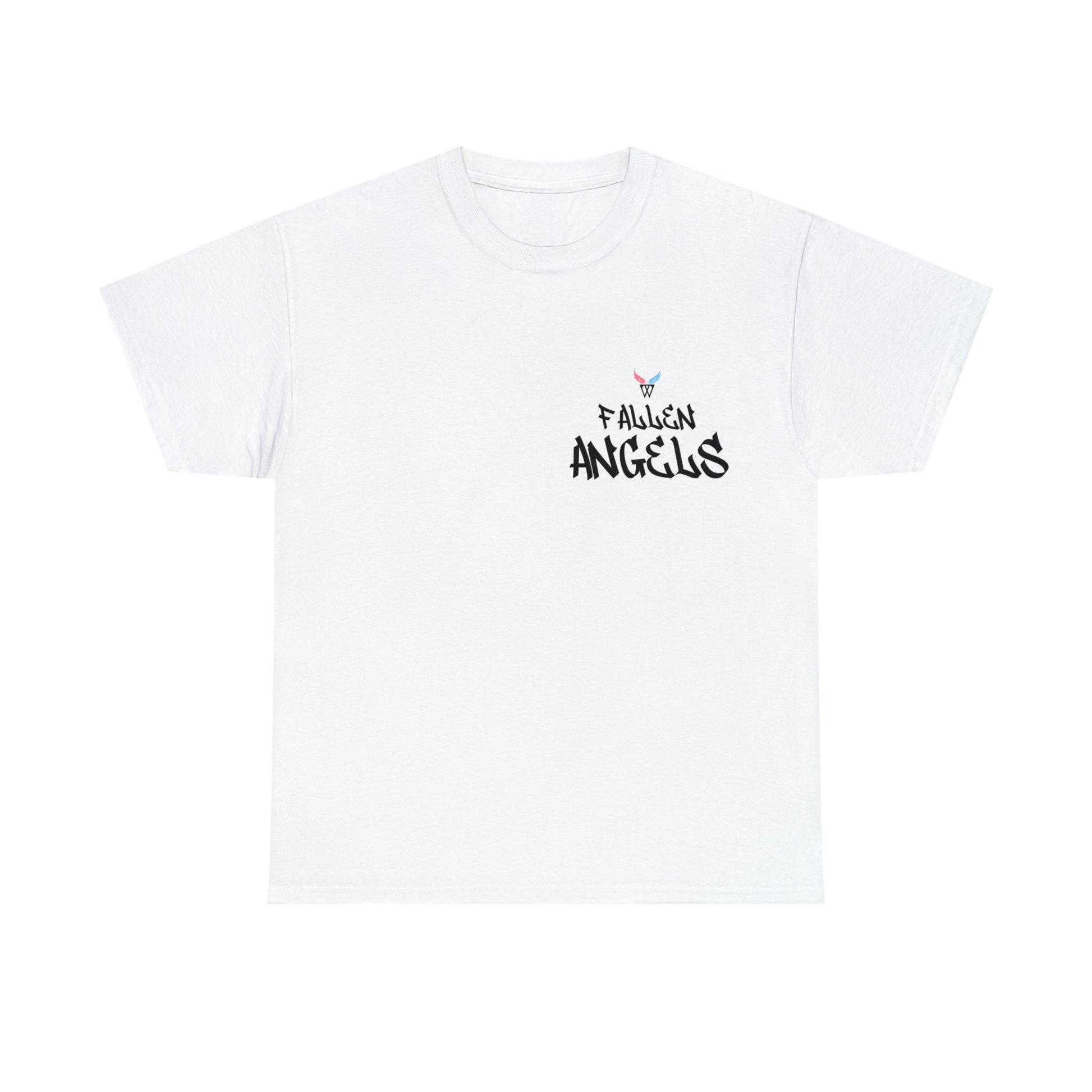 Augmented Reality T-shirt for adults with QR code that displays digital ROBOT wings when pointed with the camera New Trend in Digital Fashion